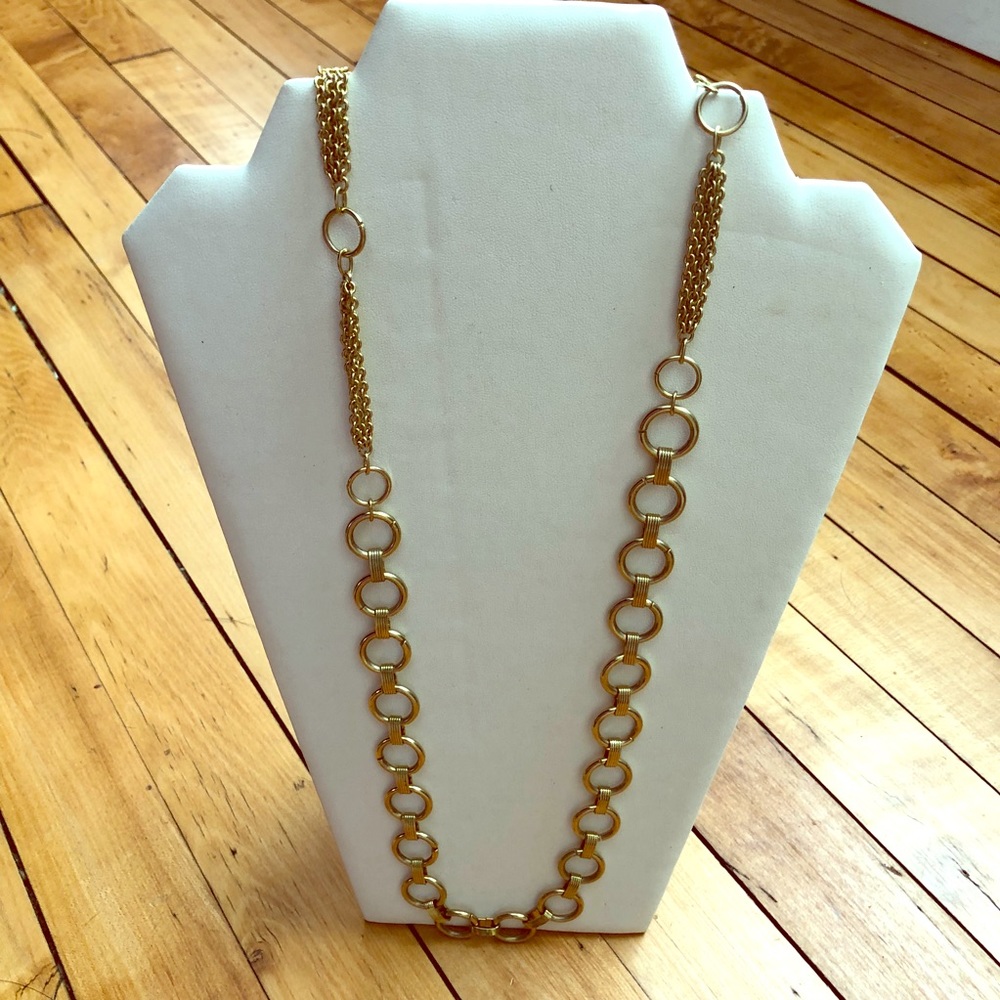 Golden Fashion Necklace